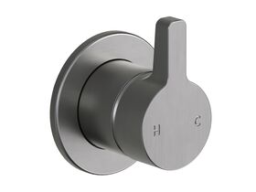 Supporting Image - Faucet Strommen Vara Fin Shower Mixer Tap Trimset Brushed Graphite Lead Free