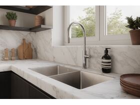 In Situ - Mizu Drift 3 Way Filtered Gooseneck Sink Mixer Tap Chrome (5 Star) Lead Free