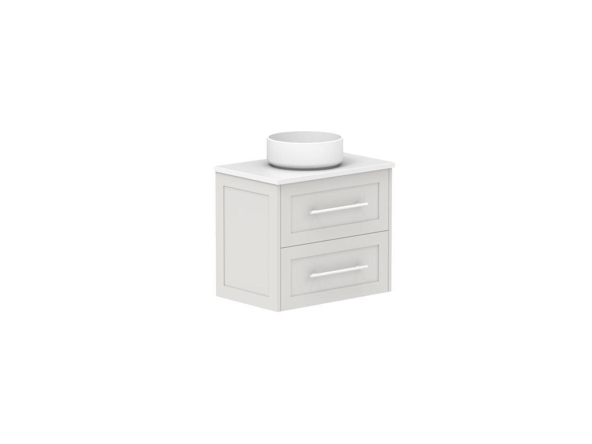 Supporting Image - Kado Lux Ensuite All Drawer Twin 600mm Wall Hung Centre Basin 20mm Top