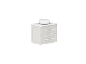 Supporting Image - Kado Lux Ensuite All Drawer Twin 600mm Wall Hung Centre Basin 20mm Top