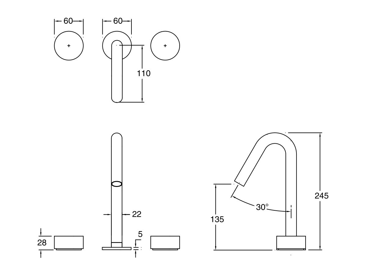 Sussex Pure Basin Set (5 Star)