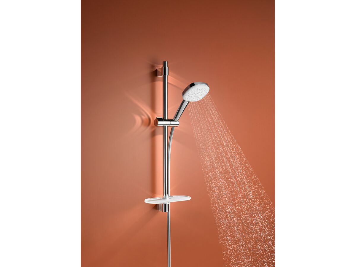In Situ - GROHE Tempesta Cube 3 Function Single Rail Shower Chrome Plated