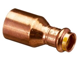 >B< Press Gas Fitting Reducer 25mm x 15mm