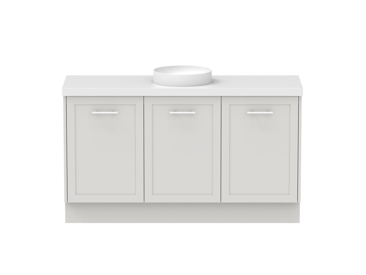 Hero - Kado Lux All Door 1500mm Centre Bowl Floor Mount 50mm Top