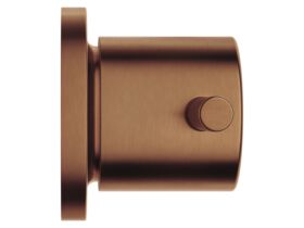 Supporting Image - Mizu Drift Wall Top Assemblies Brushed Bronze Lead Free - Side