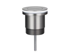 Mizu Drift Universal DN40 Pop Up Plug & Waste Brushed Gunmetal