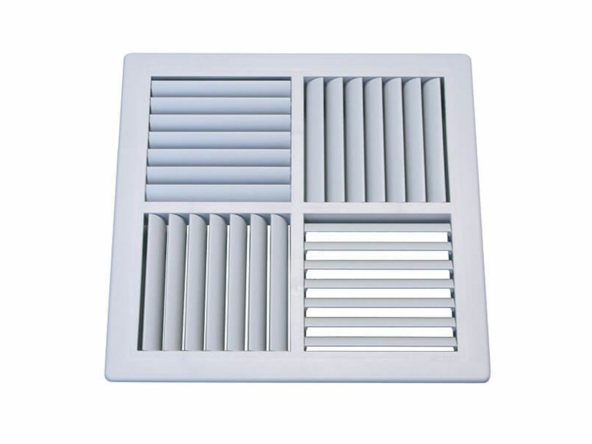 360mm x 360mm Plastic Multi Directional Outlet