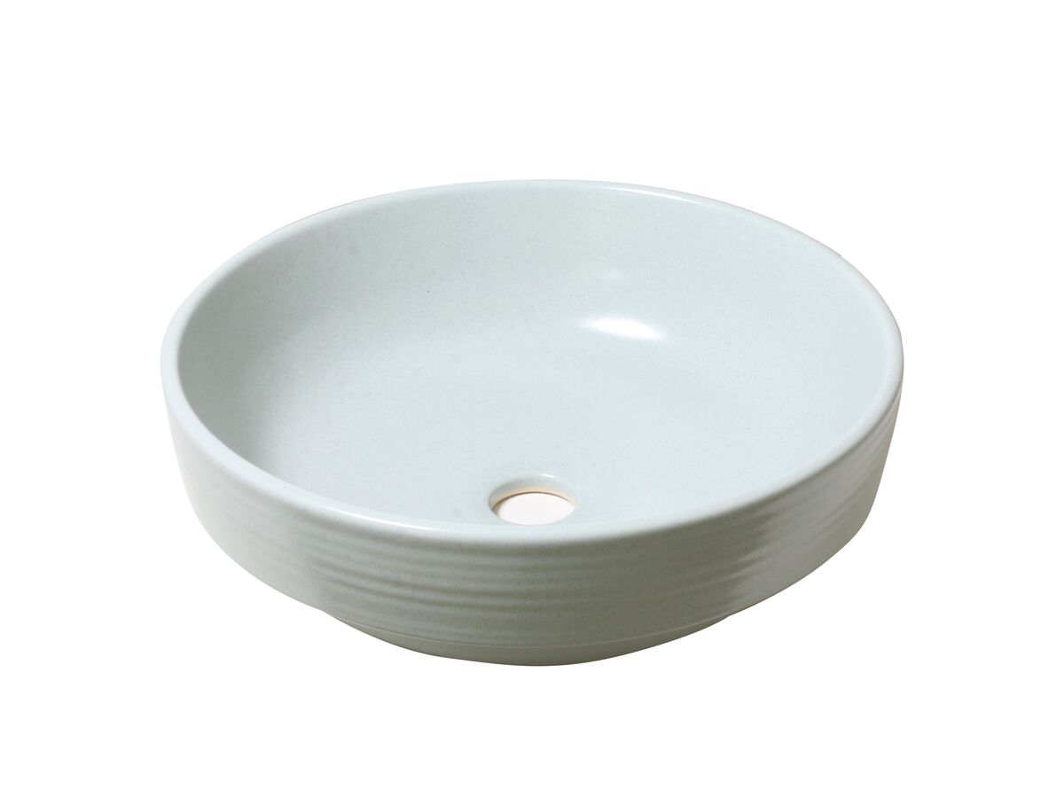 Supporting Image - Robert Gordon Potters 370mm Semi Inset Basin Dove Speckle