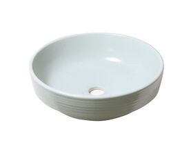 Supporting Image - Robert Gordon Potters 370mm Semi Inset Basin Dove Speckle