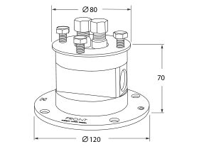 Sussex Floor Mount Installation Kit