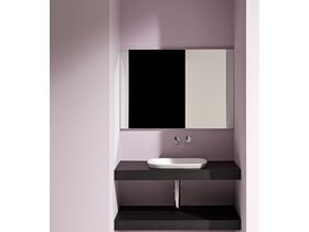 In Situ - LAUFEN Ino Semi Inset Basin 500mm x 365mm No Taphole with Overflow White