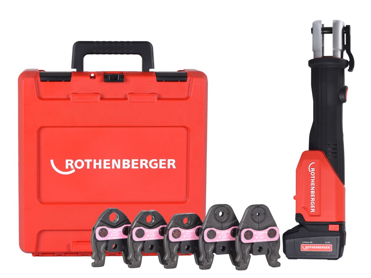 Rothenberger 4000 MaxiPro Tool Kit 1/4-3/4"