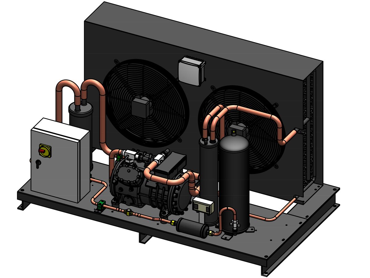 Tecumseh Semi Hermetic EVO Condensing Unit SHT4612ZHR 3 Phase