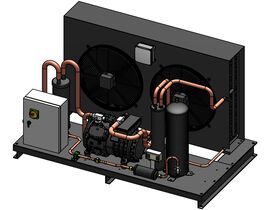 Tecumseh Semi Hermetic EVO Condensing Unit SHT4612ZHR 3 Phase