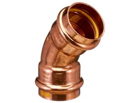 >B< Press Gas Elbow 45 Degree x 40mm