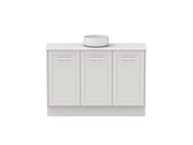 Hero - Kado Lux Ensuite All Door 1200mm Floor Mount Centre Basin 20mm Top