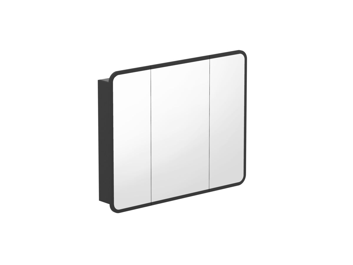 Supporting Image - Kado Lux Framed 3 Door Mirror Shaving Cabinet 1050mm x 840mm