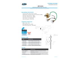 Specification Sheet - Zurn Concealed Dual Flush