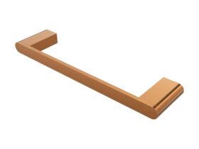 Supporting Image - Mizu Soothe Single Towel Rail 300mm Brushed Bronze