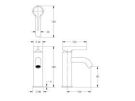 Sussex Oria Basin Mixer (5 Star)