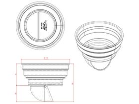 Allproof Floor Waste Sud Valve 100mm