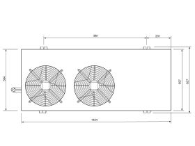 Tecumseh ACPAC Figure 2 Drawing with feet spacings