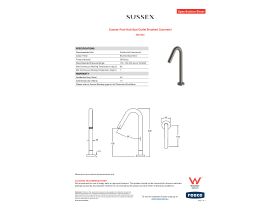Specification Street - Sussex Pure Hob Spa Outlet Brushed Gunmetal