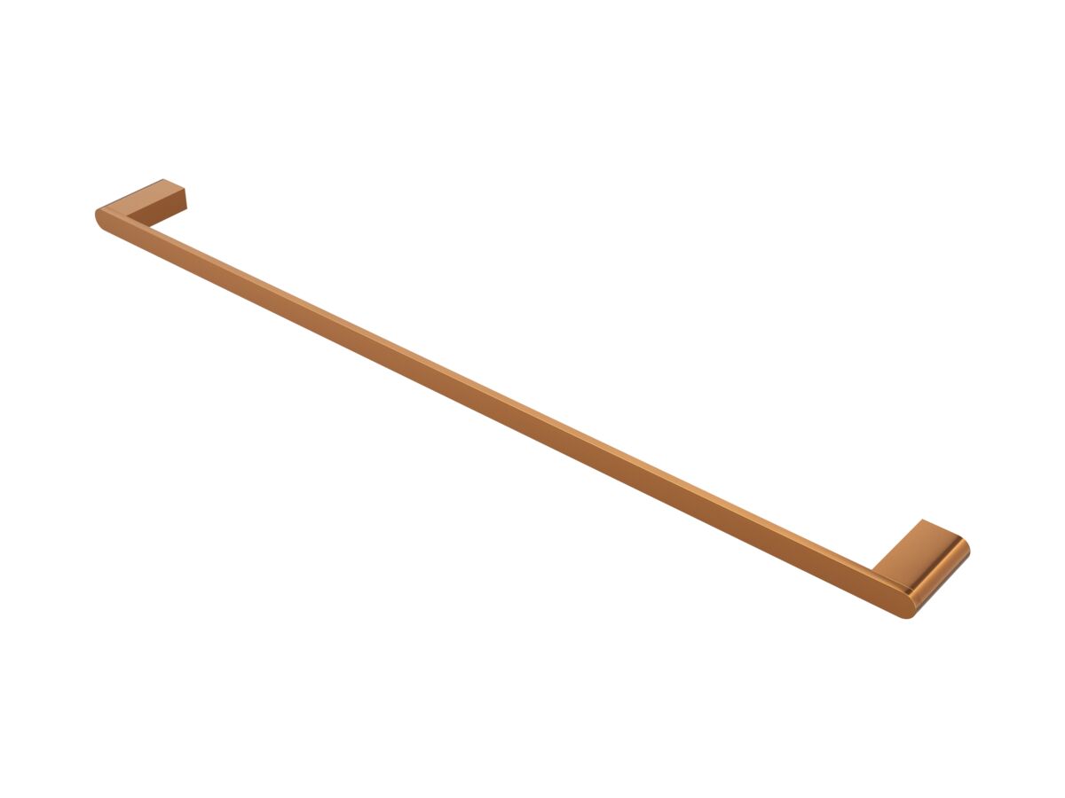 Supporting Image - Mizu Soothe Single Towel Rail 750mm Brushed Bronze