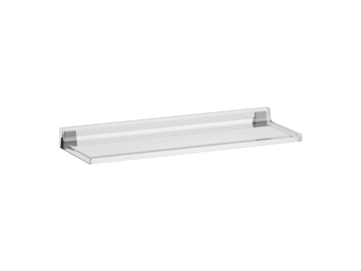 Kartell Wall Mounted Shelf 450 x 155 x 40mm Transparent Crystal