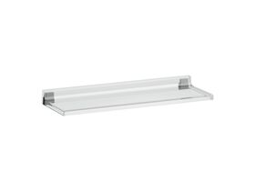 Kartell Wall Mounted Shelf 450 x 155 x 40mm Transparent Crystal