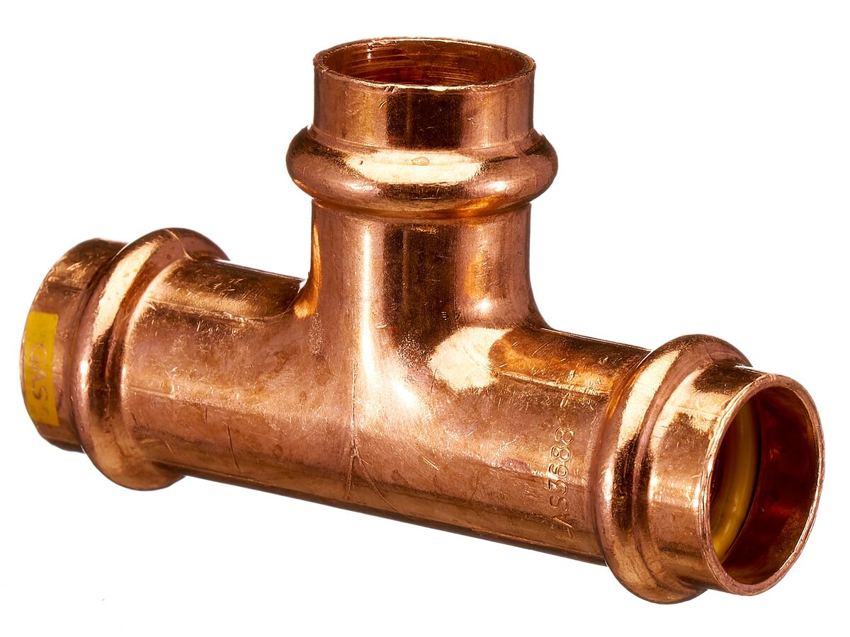 >B< Press Gas Equal Tee 20mm