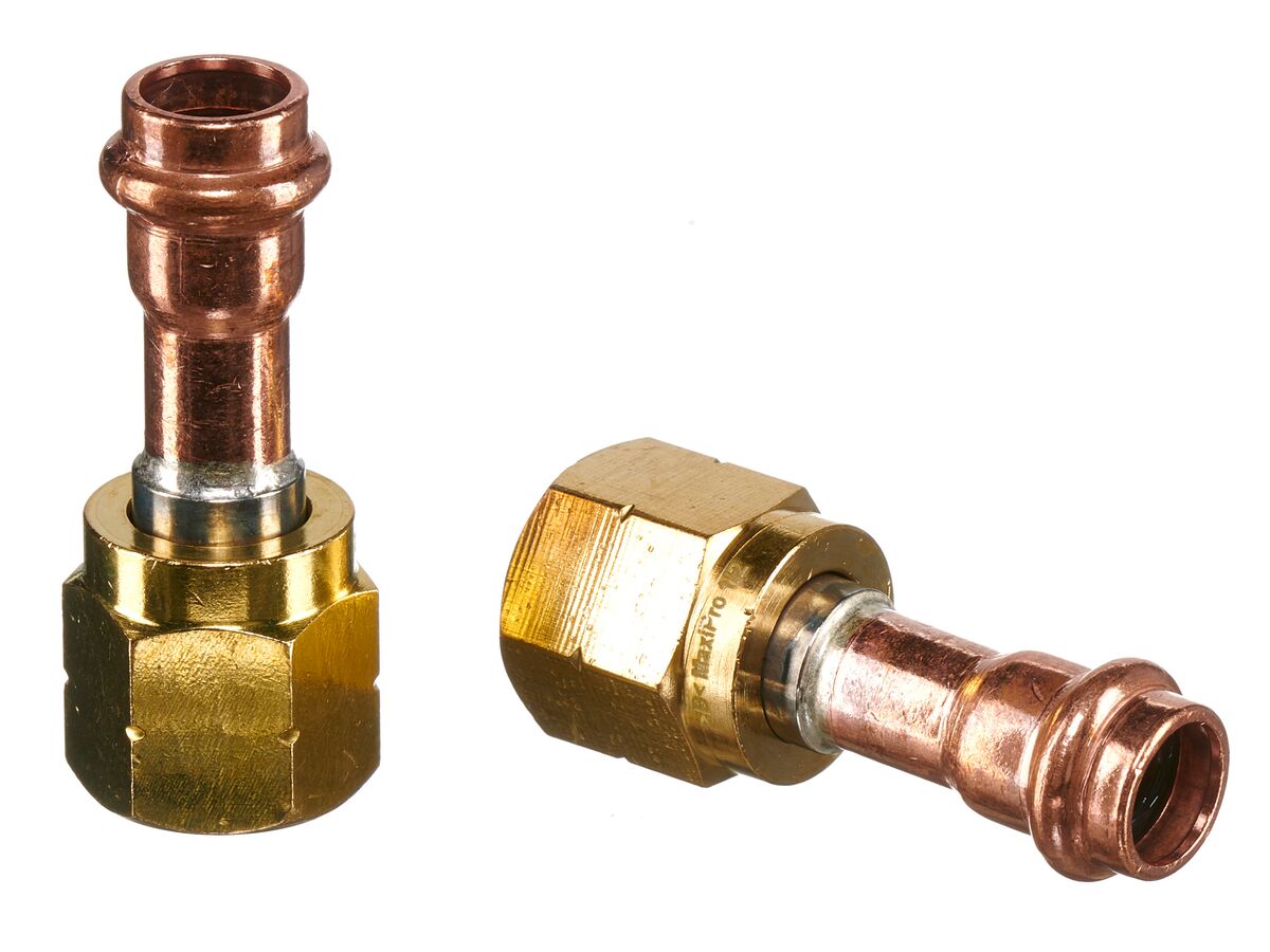 >B< Maxipro Complex Flare Nut Adaptor 1/2" Bag of 2