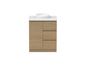 Hero - Posh Domaine 750mm Floor Mount Vanity Unit Conventional 50mm Top
