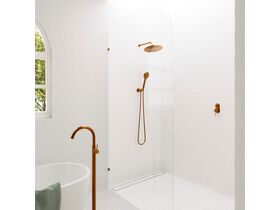 In Situ- Brushed Bronze Bathroom - Shower