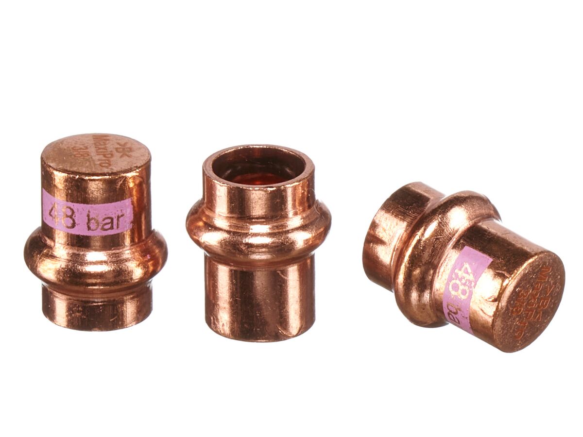 >B< Maxipro Stop End 3/8" Bag of 3