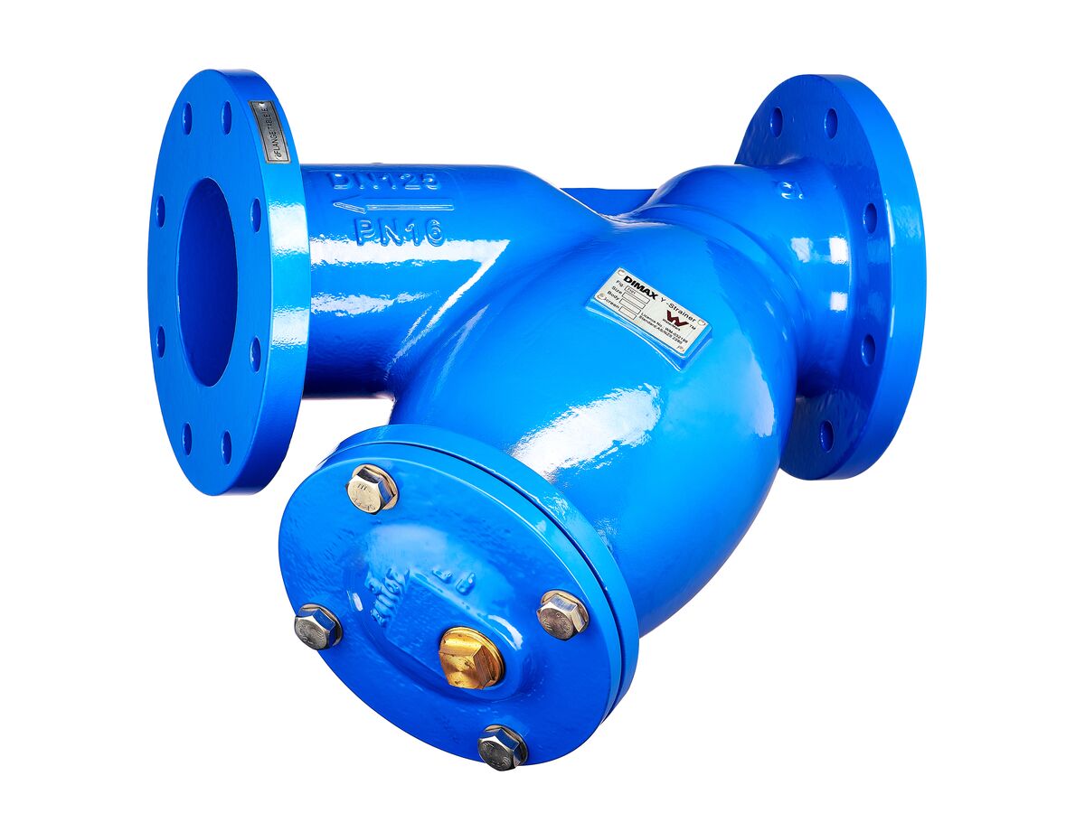 Dimax Watermarked Cast Iron Y-Strainer Table E DN 125mm