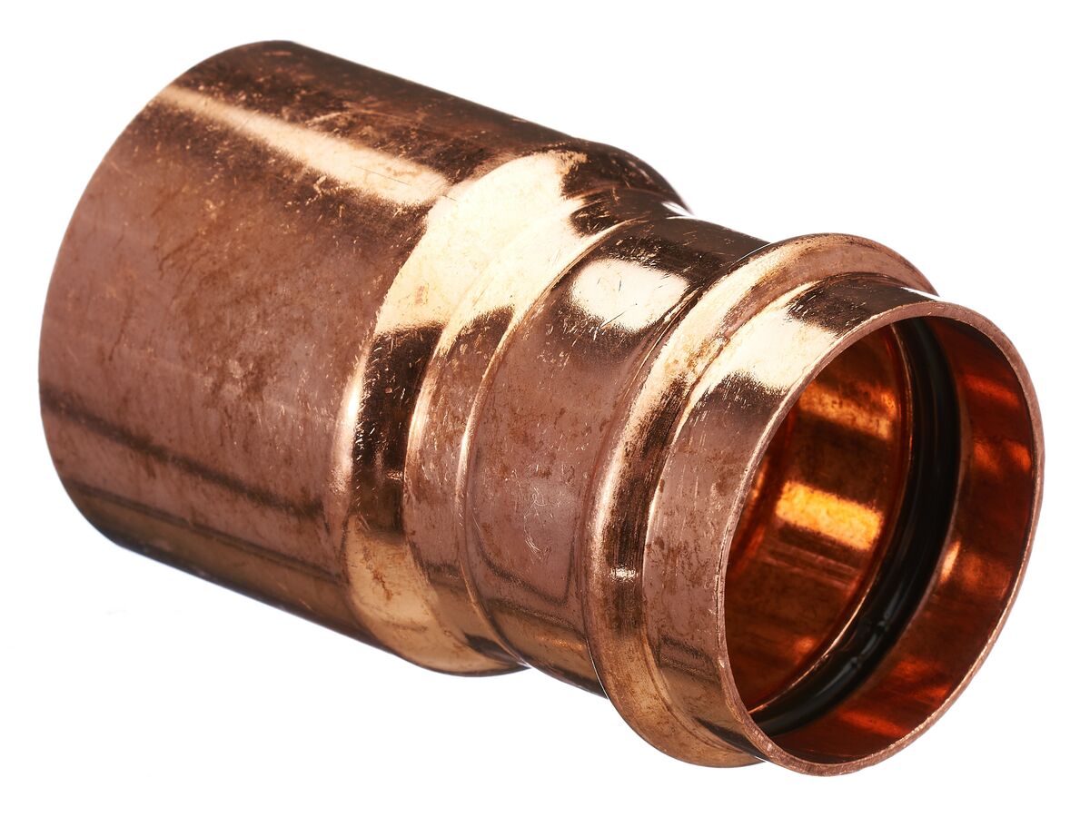 >B< Press Water Fitting Reducer 65mm x 50mm