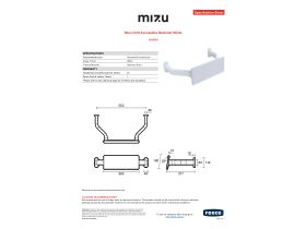 Specification Sheet - Mizu Drift Accessible Backrest White