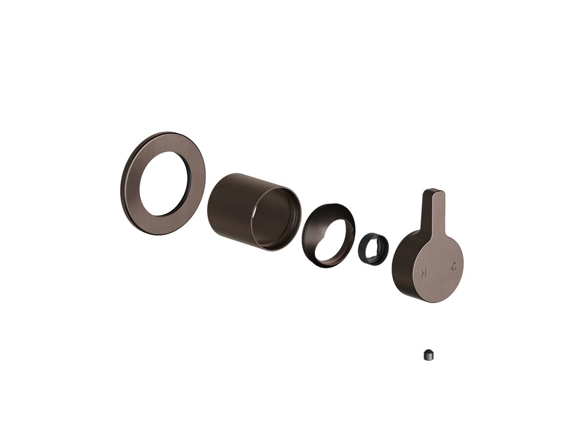 Supporting Image - Faucet Strommen Vara Fin Shower Mixer Tap Kit Armada Bronze Lead Free