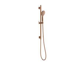 Hero - Mizu Drift Single Rail Shower with Top Rail Water Inlet Brushed Bronze (3 Star)