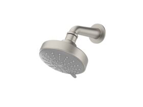 Hero - Posh Solus MK3 Wall Shower & Arm 3 Function Brushed Nickel (4 Star)