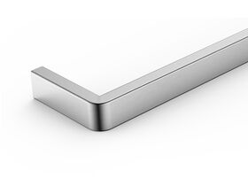 Mizu Stream Heated Towel Rail Brushed