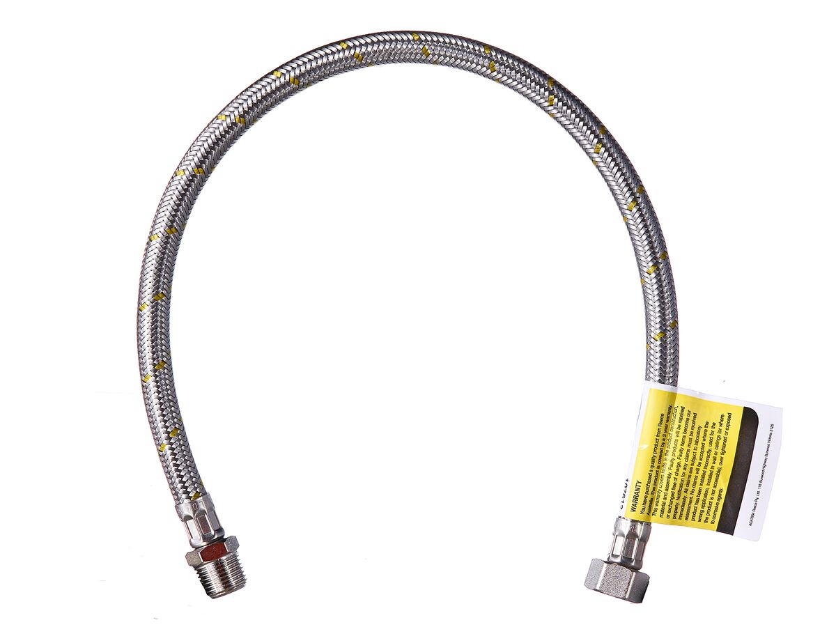 Dura Flex Hose 10mm Gas (1/2" Male & Female) 600mm