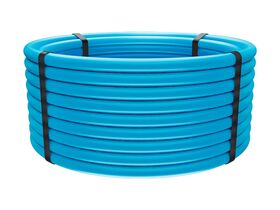 MDPE Blue Poly Pipe