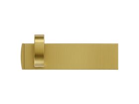 Supporting Image - Mizu Soothe Toilet Roll Holder Brushed Brass - Side