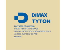 Supporting Image - Ductile Iron Pipe Poly Sleeve Cream (25) 150mm