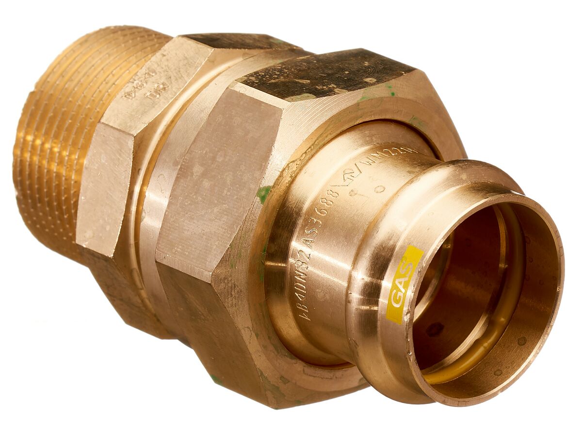 >B< Press Gas Male Union 32mm x 1 1/4" BSP