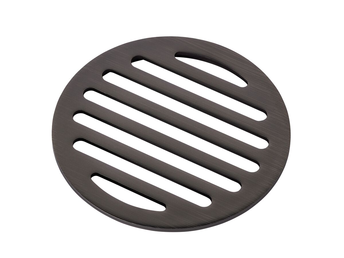 Mizu Drift Trapscrew Grate Only 100mm Brushed Gunmetal