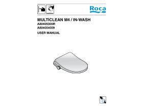 User Manual - Roca Multiclean M4 Round Bidet Non Heated Seat