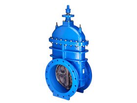 Dimax Resilient Seat Gate Valve (Flange x Flange) PN16 B5 600mm Anticlockwise Close